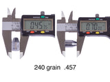 45 cal | 240 gr | 50 Slugs | $0.44 / Rd