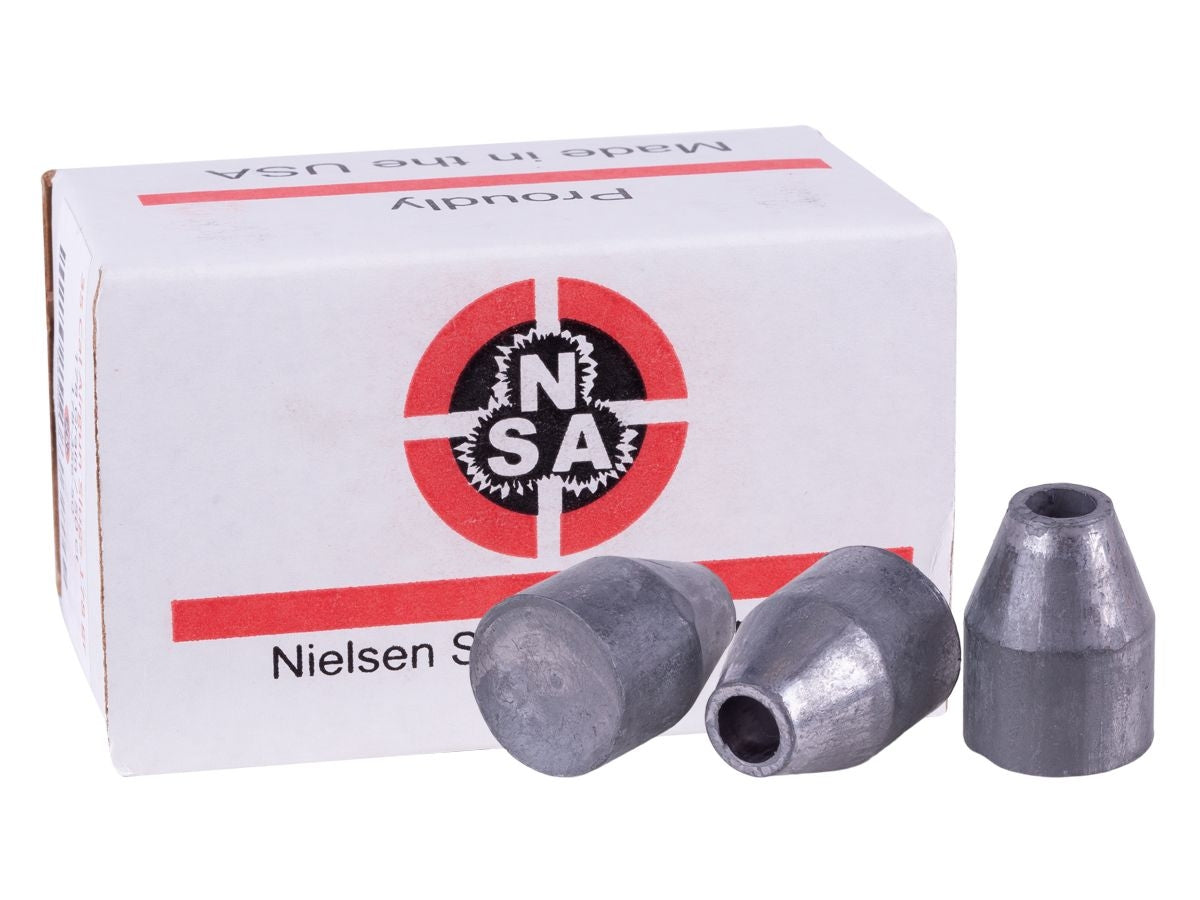 45 cal | 196 gr | 50 Slugs | $0.42 / Rd – Nielsen Specialty Ammo
