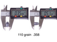 35 cal | 110 gr | 100 Slugs | $0.21 / Rd