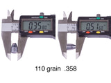 35 cal | 110 gr | 100 Slugs | $0.21 / Rd