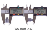 45 cal | 220 gr | 50 Slugs | $0.42 / Rd
